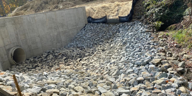 Storm Drainage in Kannapolis, North Carolina
