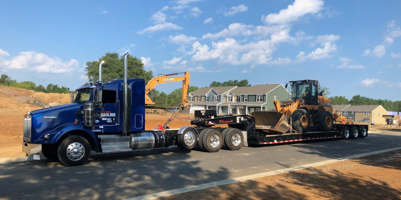 Equipment Hauling Services in Concord, North Carolina