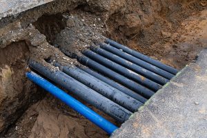 Sanitary Sewer Line Connection