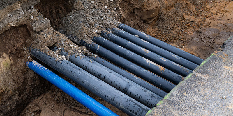 Sanitary Sewer Line Connection
